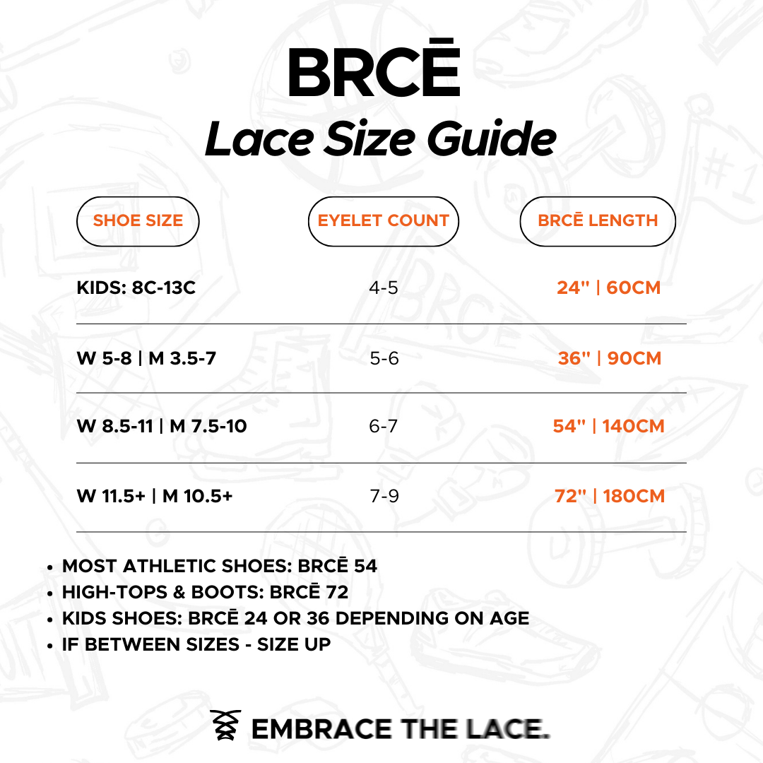 BRCĒ Kids Shoelaces