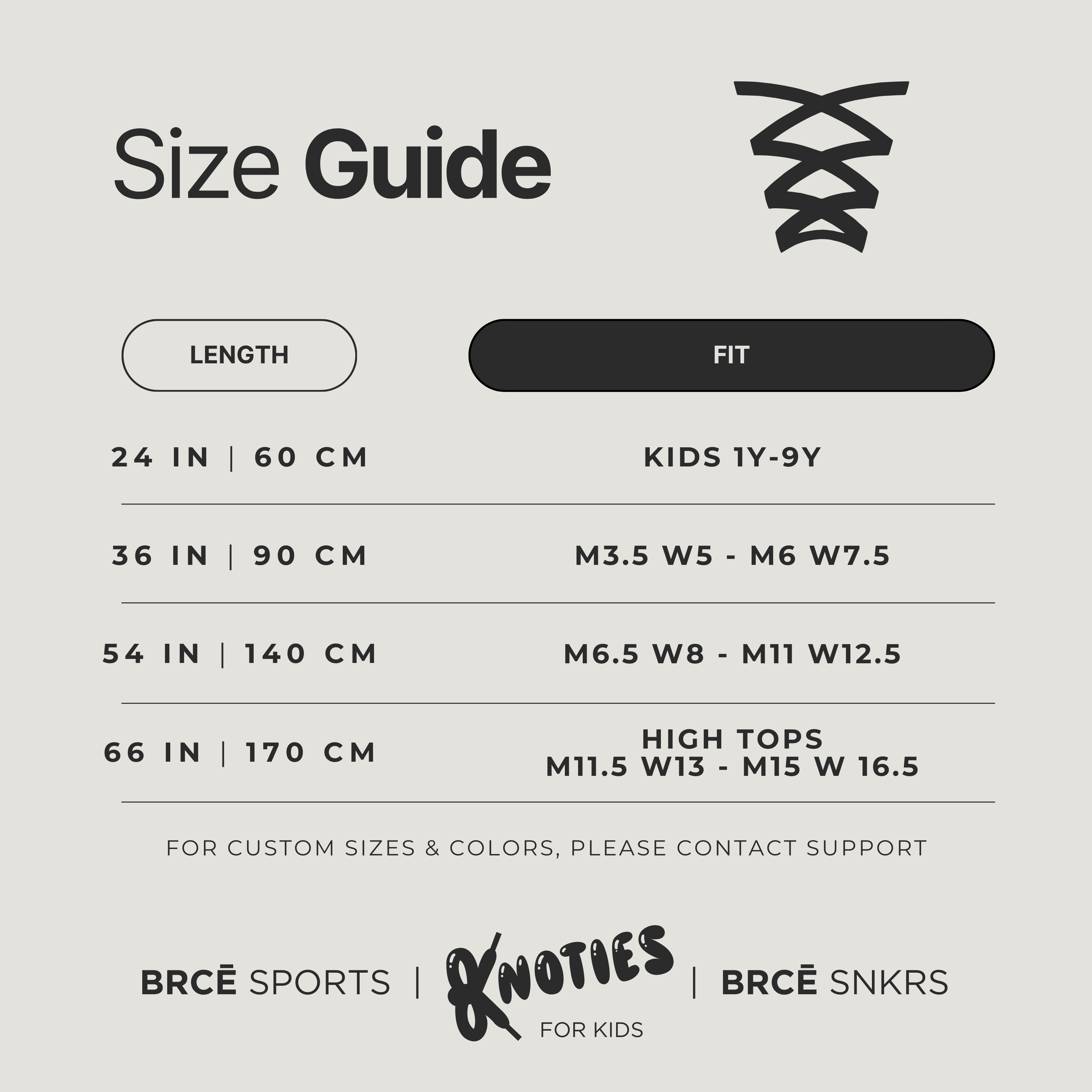Sizing Chart