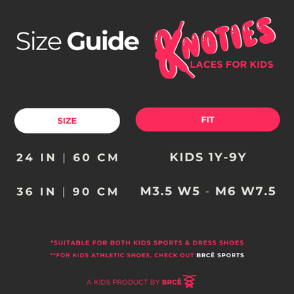 KNOTIES Kids Laces